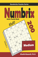 Numbrix Adult Puzzle Book: 200 Medium (10x10) Puzzles
