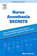 Nurse Anesthesia Secrets - Karlet, Mary C