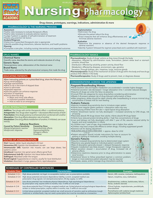 Nursing Pharmacology - BarCharts Inc