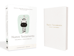 Nvi, Nuevo Testamento de Bolsillo, Con Salmos Y Proverbios, Revisin 2022, Leathersoft, Blanco, Bebs