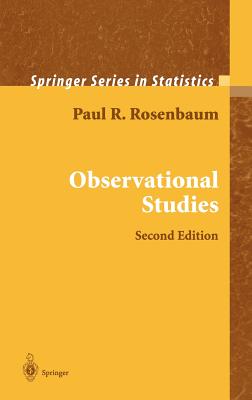 Observational Studies - Rosenbaum, Paul R