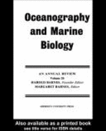 Oceanography and Marine Biology, an Annual Review - Barnes, Margaret, and Barnes, Harold (Editor)