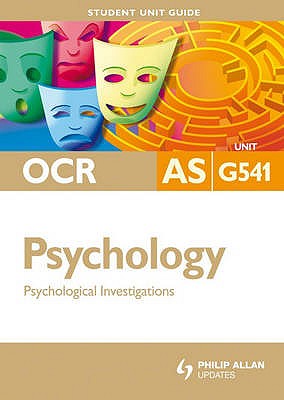 OCR AS Psychology: Psychological Investigations - Lintern, Fiona, and Clarke, David (Series edited by)