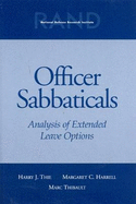 Officer Sabbaticals: Analysis of Extended Leave Options - Thie, Harry J