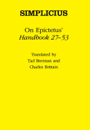 On Epictetus' "handbook 27-53"