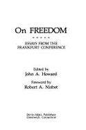 On Freedom: Essays from the Frankfurt Conference