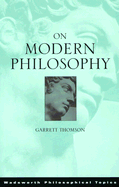 On Modern Philosophy