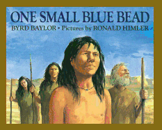 One small blue bead