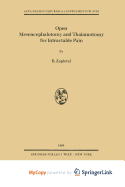 Open Mesencephalotomy and Thalamotomy for Intractable Pain