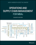 Operations and Supply Chain Management for MBAs