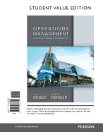 Operations Management, Student Value Edition: Sustainability and Supply Chain Management