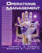 Operations Management with Multimedia CD - Russell, Roberta, and Taylor, Bernard W, III