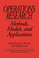 Operations Research: Methods, Models, and Applications - Aronson, Jay E (Editor), and Zionts, Stanley (Editor)