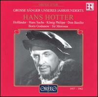 Opernmonologe - Dorothea Siebert (vocals); Hans Hotter (vocals); Lorenz Fehenberger (vocals); Bavarian Radio Chorus (choir, chorus);...