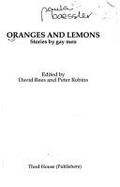 Oranges and Lemons: Short Stories by Gay Men