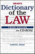 Oran's Dictionary of the Law CD-ROM - Oran, Daniel