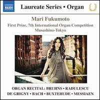 Organ Recital: Bruhns, Radulescu, De Grigny, Bach, Buxtehude, Messiaen - Mari Fukumoto (organ)