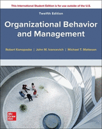 Organizational Behavior and Management ISE