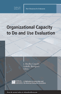 Organizational Capacity to Do and Use Evaluation