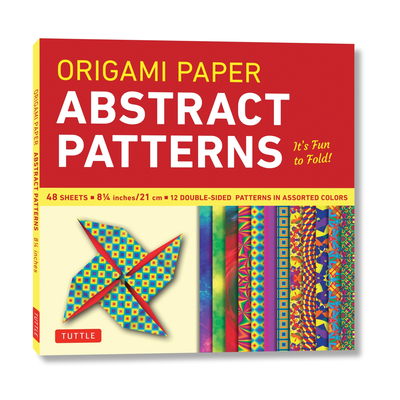 Origami Paper - Abstract Patterns - 8 1/4 - 48 Sheets: Tuttle Origami Paper: Large Origami Sheets Printed with 12 Different Designs: Instructions for 6 Projects Included - Tuttle Studio (Editor)