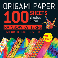 Origami Paper: Rainbow Patterns