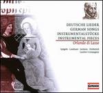 Orlando di Lasso: Deutsche Lieder; Instrumentalstücke