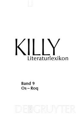 OS - Roq - Killy, Walther, and Kuhlmann, Wilhelm (Editor), and Aurnhammer, Achim (Contributions by)