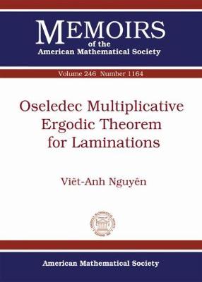 Oseledec Multiplicative Ergodic Theorem for Laminations - Nguyen, Viet-Anh