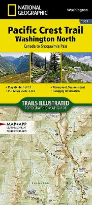 Pacific Crest Trail, Washington North: Topographic Map Guide - Maps, National Geographic