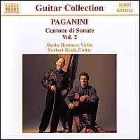 Paganini: Centone di Sonate, Vol. 2 - Moshe Hammer (violin); Norbert Kraft (guitar)