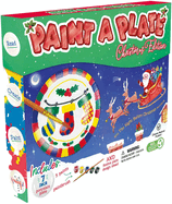 Paint a Plate Christmas Edition: Craft Box Set for Kids
