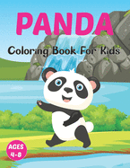 Panda Coloring Book for Kids: A Beautiful Panda Coloring Book for Kids Ages 4-8-12 Panda Gift for Girls and Women.