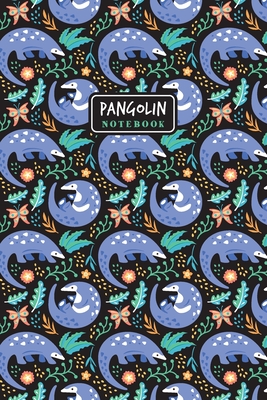 Pangolin Notebook. Pangolin Pattern: Cute Pangolin Tropical Wildlife Pattern Blank Lined Paper Journal for Writing and Taking Notes. - Studio, Top Pattern Notebook