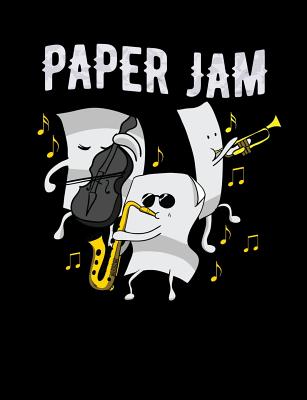 Paper Jam: Funny Quotes and Pun Themed College Ruled Composition Notebook - Cuaderno, Punny