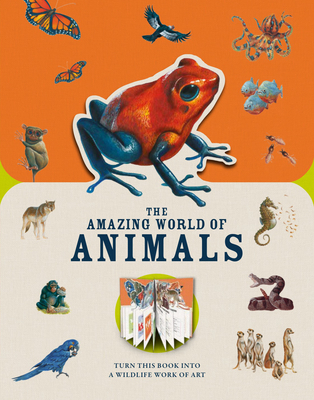 Paperscapes: The Amazing World of Animals: Turn This Book Into a Wildlife Work of Art - Butterfield, Moira