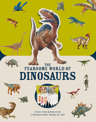 Paperscapes: The Fearsome World of Dinosaurs: Turn This Book Into a Prehistoric Work of Art - Jacobs, Pat