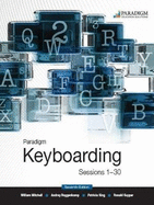 Paradigm Keyboarding: Sessions 1-30: Text and ebook 12 Month Access with Online Lab