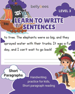 Paragraph Pros: Reading & Writing for Level 3: Sentence writing practice for kids, Reading and paragraph writing for kids