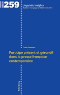 Participe Pr?sent Et G?rondif Dans La Presse Fran?aise Contemporaine