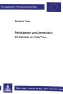 Partizipation Und Demokratie: Die Soziologie Von Helge Pross