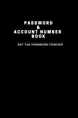 Password & Account Number Book and Little Telephone/Adress Book (Black) - Moore, Grace