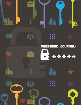 Password Journal: Large Print 8.5x11 for Record and Tracking Password Organizer - Password Notebook and Journal Organizer: Password Book - Kanotel Masoto