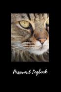 Password Logbook: Cat Cover On line Logbook Valuable Time-Saver Gift for Friends Ease of Use to Record Personal Internet Address & Password