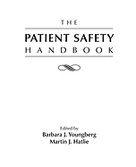 Patient Safety Handbook