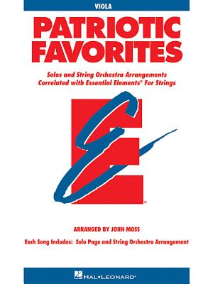 Patriotic Favorites for Strings: Viola - Moss, John, Dr.