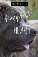 Pawprints On My Heart 33: Glossy Photo Cover Detail of Plush Grey Fur, 6"x9" journal with 160 lined pages for Animal Lovers