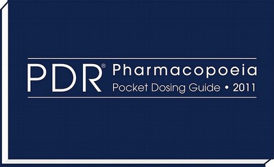 PDR Pharmacopoeia Pocket Dosing Guide 2011 - PDR Staff (Editor), and Physicians Desk Reference (Editor)