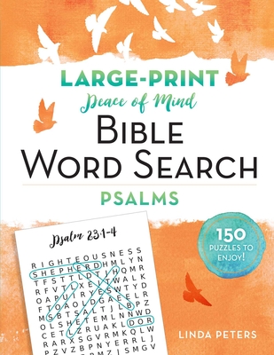 Peace of Mind Bible Word Search: Psalms - Peters, Linda