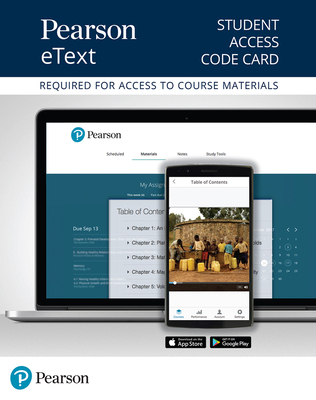 Pearson Etext Geosystems Core -- Access Card - Christopherson, Robert W