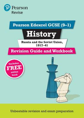 Pearson REVISE Edexcel GCSE History Russia and the Soviet Union Revision Guide and Workbook inc online edition - 2023 and 2024 exams - Bircher, Rob